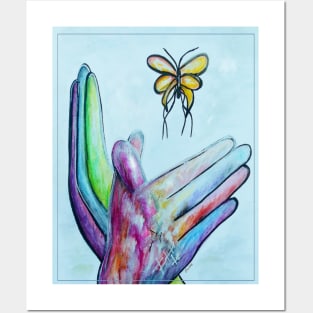 ASL Butterfly Posters and Art